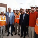 Devlet Bakanı ve Başbakan Yardımcısı Sn. Bekir BOZDAĞ Başakşehir İHL şantiyemizi ziyaret ettiler